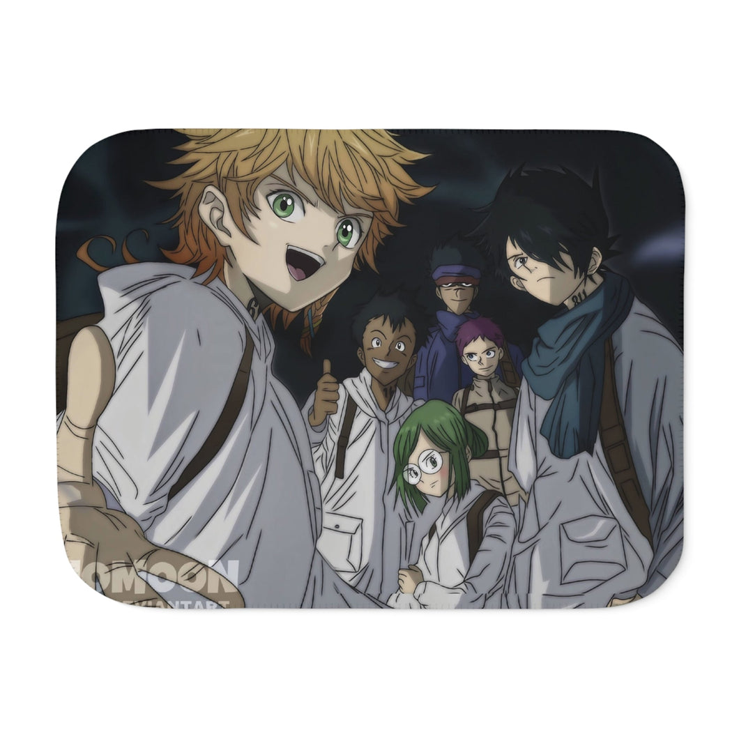 Anime The Promised Neverland Sherpa Blanket