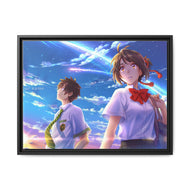 Your Name. Canvas Framed Art Print
