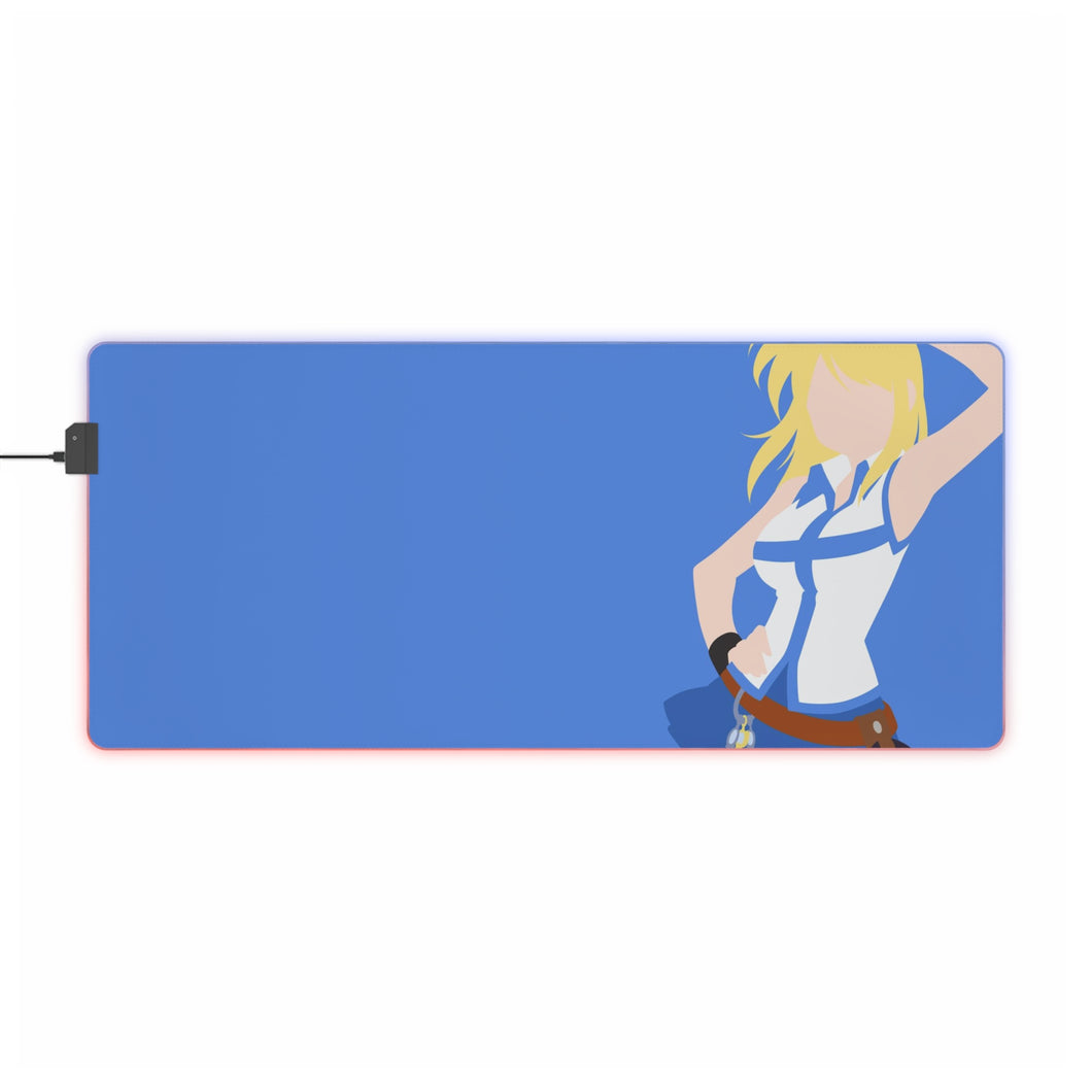 Anime Fairy Tail RGB LED Mouse Pad (Desk Mat)