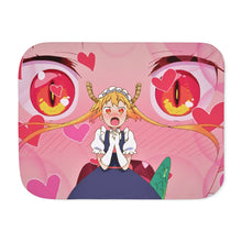 Load image into Gallery viewer, Miss Kobayashi&#39;s Dragon Maid Kobayashi San Chi No Maid Dragon, Tohru Sherpa Blanket
