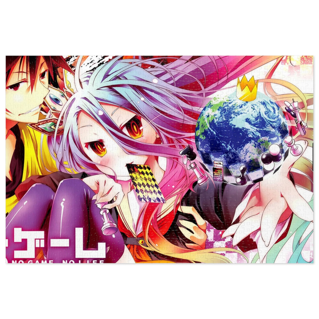 Sora and Shiro (No Game No Life) Jigsaw Puzzle
