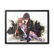 Anime Sword Art Online Canvas Framed Art Print