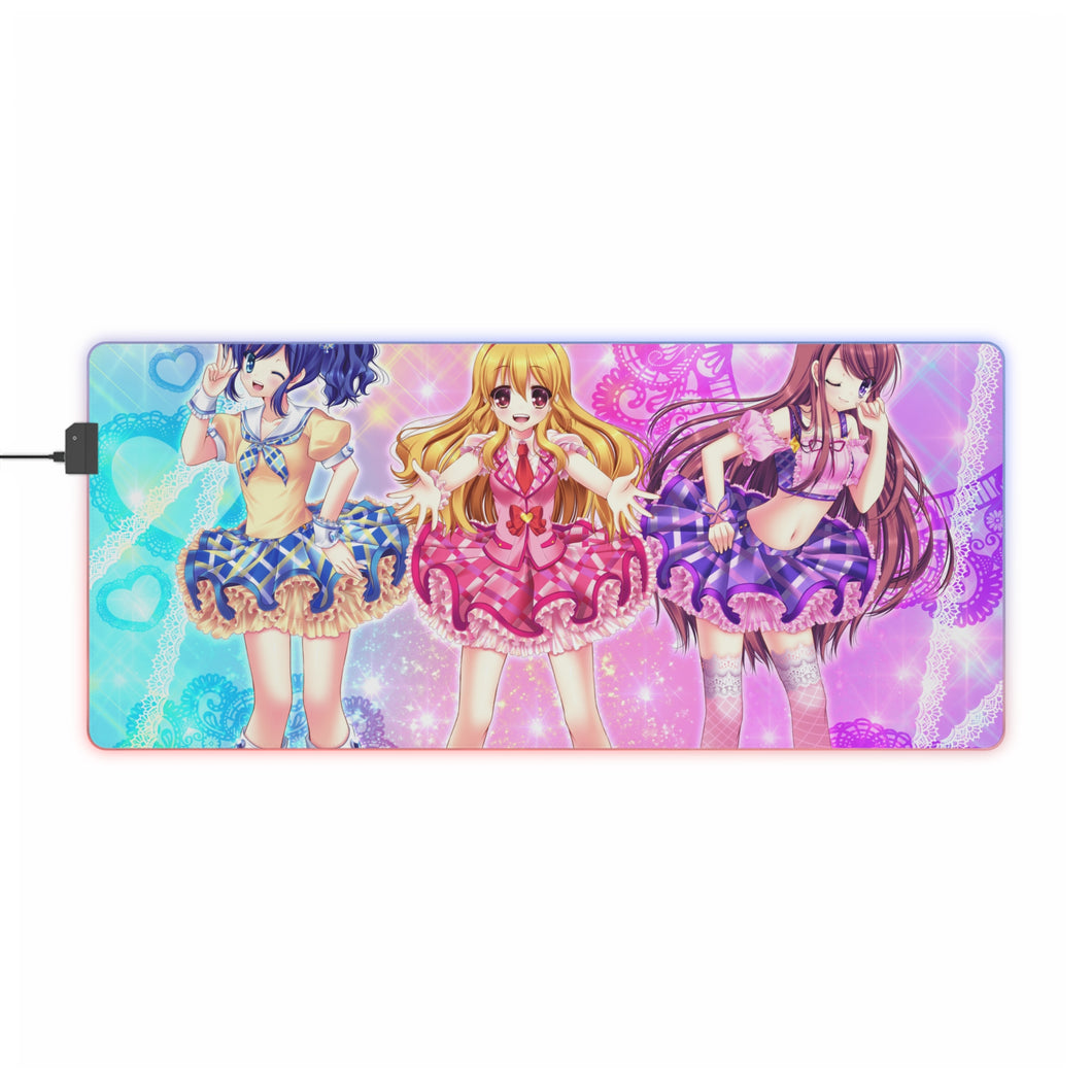 Aikatsu! RGB LED Mouse Pad (Desk Mat)