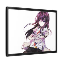 Load image into Gallery viewer, Makise Kurisu Canvas Framed Art Print
