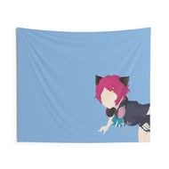 minase musaigen no phantom world minimalist v2 Indoor Wall Tapestry