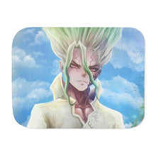 Load image into Gallery viewer, Anime Dr. Stone Sherpa Blanket
