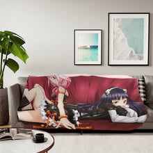 Load image into Gallery viewer, Anime Guilty Crown Sherpa Blanket
