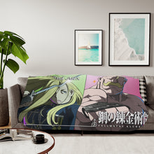 Load image into Gallery viewer, Anime FullMetal Alchemistr Sherpa Blanket
