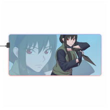 Load image into Gallery viewer, Yor Forger as a Shinobi RGB LED Mouse Pad (Desk Mat)
