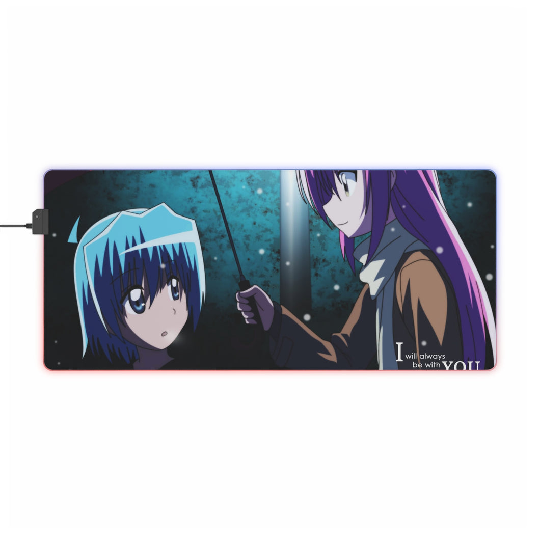Hayate the Combat Butler RGB LED Mouse Pad (Desk Mat)