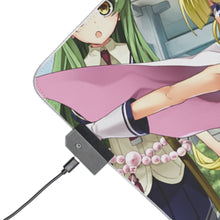 Load image into Gallery viewer, Anime Armed Girl's Machiavellism RGB LED Mouse Pad (Desk Mat)

