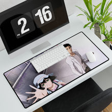 Load image into Gallery viewer, Mayuri and Okabe Mouse Pad (Desk Mat)
