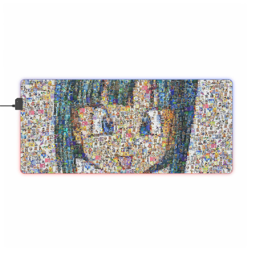 Dragon Ball Bulma RGB LED Mouse Pad (Desk Mat)