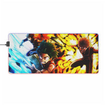 Load image into Gallery viewer, Midoriya ,Bakugou and Todoroki RGB LED Mouse Pad (Desk Mat)
