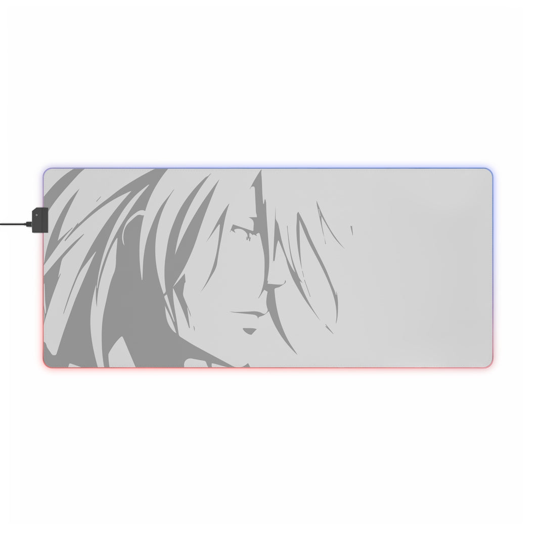 Makshima minimalist RGB LED Mouse Pad (Desk Mat)