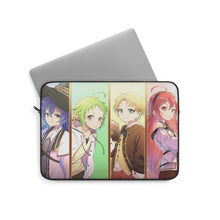Load image into Gallery viewer, Mushoku Tensei: Jobless Reincarnation Roxy Migurdia, Rudeus Greyrat, Eris Boreas Greyrat, Sylphiette Laptop Sleeve
