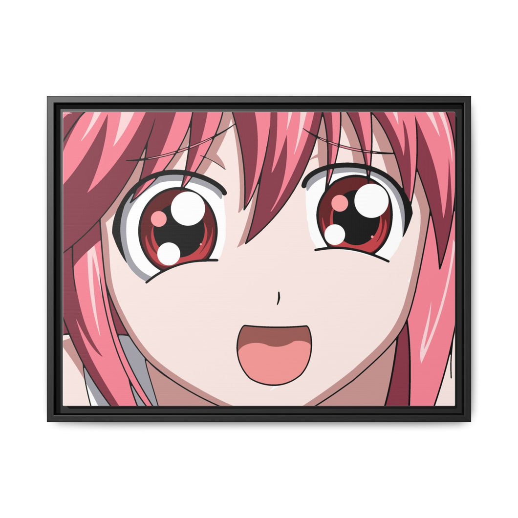 Anime Elfen Lied Canvas Framed Art Print