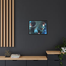 Load image into Gallery viewer, Shinya Kogami And Akane Tsunemori Together Canvas Framed Art Print
