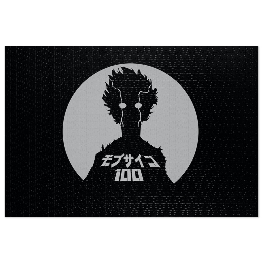 Mob Psycho Grey Jigsaw Puzzle