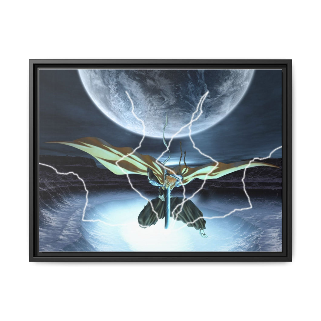 Anime Bleachr Canvas Framed Art Print