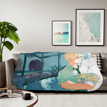 Load image into Gallery viewer, Anime Chainsaw Man Sherpa Blanket
