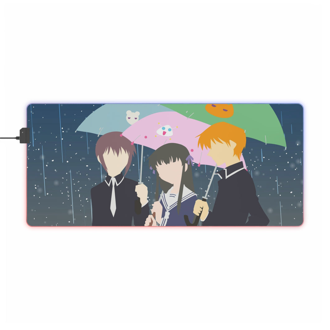 Fruits Basket RGB LED Mouse Pad (Desk Mat)