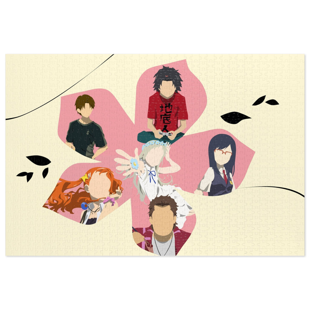 Anohana Meiko Honma, Jinta Yadomi, Naruko Anjou, Tetsudou Hisakawa, Chiriko Tsurumi Jigsaw Puzzle