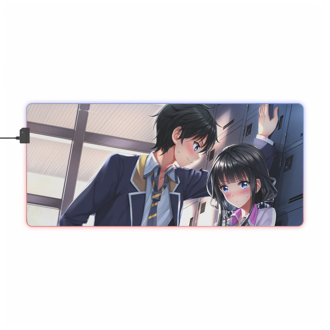 Masamune-kun's Revenge Aki Adagaki, Masamune Makabe RGB LED Mouse Pad (Desk Mat)