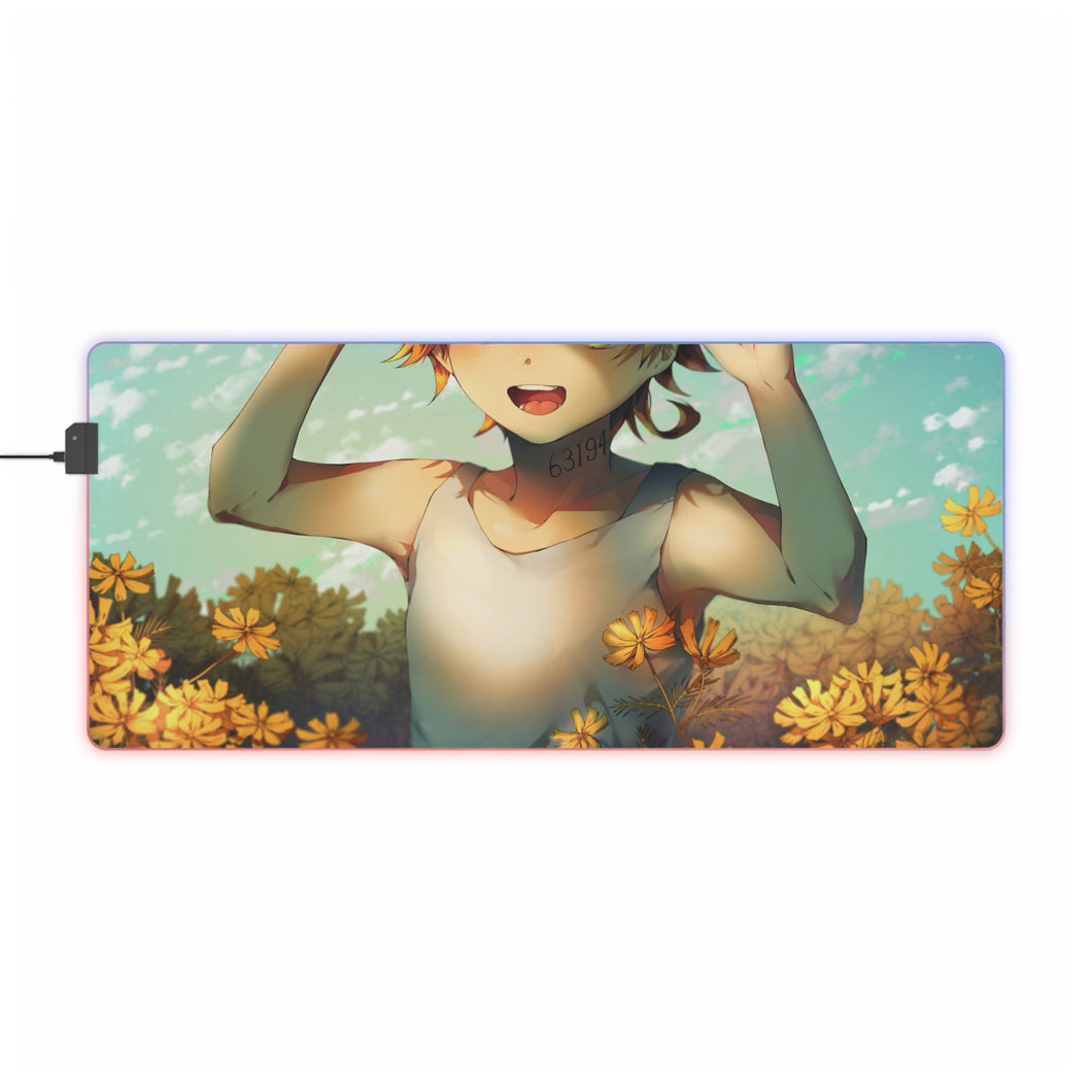 The Promised Neverland Emma RGB LED Mouse Pad (Desk Mat)