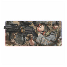 Load image into Gallery viewer, Anime Military RGB LED Mouse Pad (Desk Mat)
