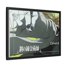Load image into Gallery viewer, Anime FullMetal Alchemistr Canvas Framed Art Print
