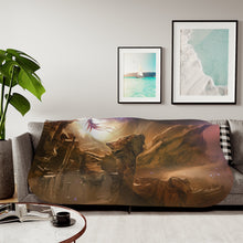 Load image into Gallery viewer, Anime Tengen Toppa Gurren Lagannr Sherpa Blanket
