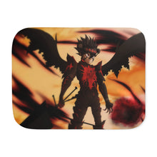 Load image into Gallery viewer, Anime Black Clover Sherpa Blanket
