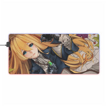 Load image into Gallery viewer, Violet Evergarden Violet Evergarden RGB LED Mouse Pad (Desk Mat)
