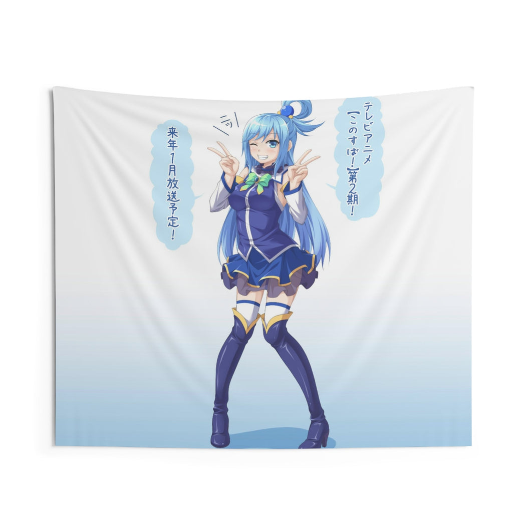 KonoSuba - God’s blessing on this wonderful world!! Indoor Wall Tapestry