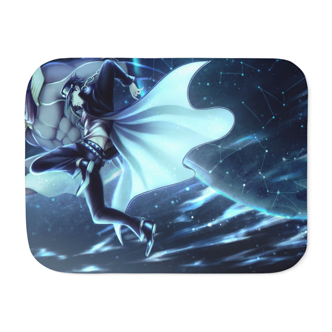 Star Platinum!!! Sherpa Blanket