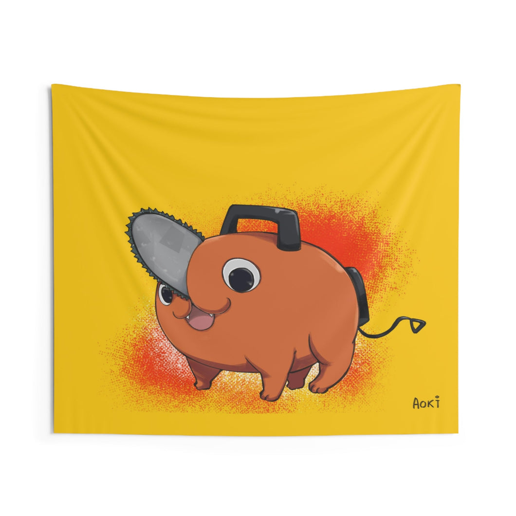 Anime Chainsaw Man Indoor Wall Tapestry