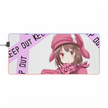 Load image into Gallery viewer, Sword Art Online Alternative: Gun Gale Online RGB LED Mouse Pad (Desk Mat)
