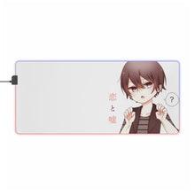Load image into Gallery viewer, Love and Lies RGB LED Mouse Pad (Desk Mat)
