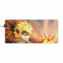 Load image into Gallery viewer, My Hero Academia Katsuki Bakugou RGB LED Mouse Pad (Desk Mat)

