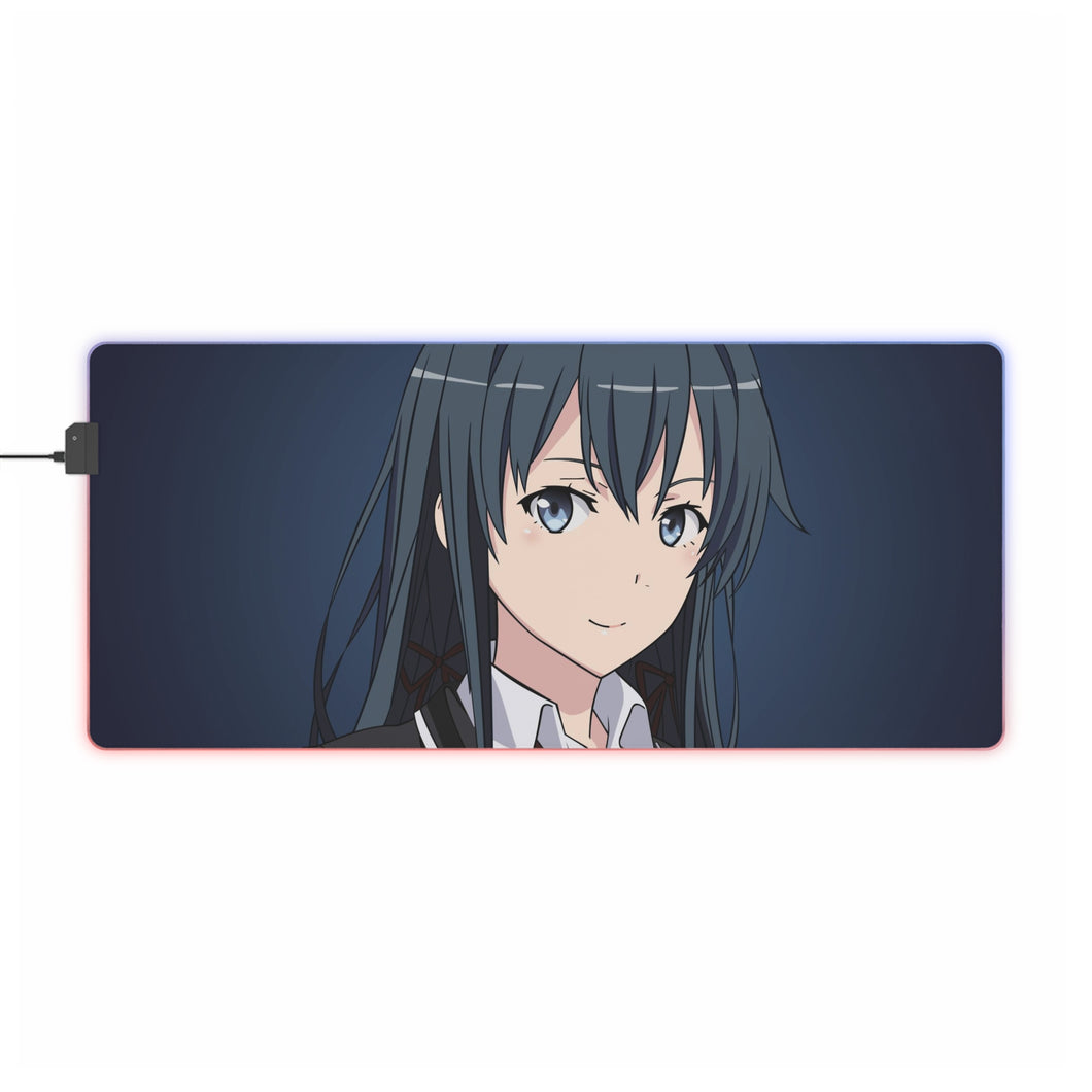 My Teen Romantic Comedy SNAFU Yukino Yukinoshita RGB LED Mouse Pad (Desk Mat)