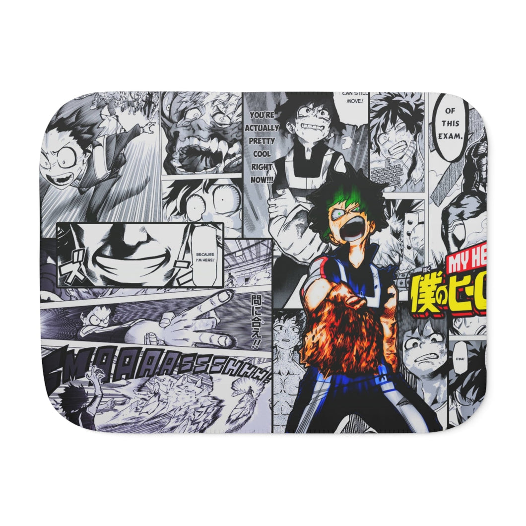 My Hero Academia Izuku Midoriya Sherpa Blanket