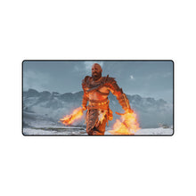 Load image into Gallery viewer, Blades Rage in Snow Mouse Pad (Desk Mat)
