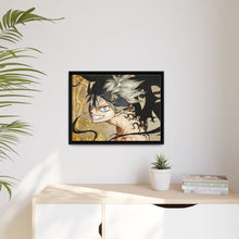 Load image into Gallery viewer, Black Clover Asta Canvas Framed Art Print
