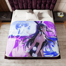 Load image into Gallery viewer, Mai Sakurajima - Seishun Buta Yarou wa Bunny Girl Senpai no Yume wo Minai Sherpa Blanket
