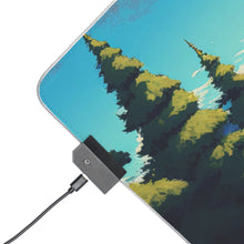 Load image into Gallery viewer, Anime Landscape RGB LED Mouse Pad (Desk Mat)
