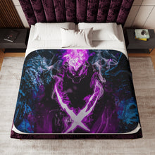 Load image into Gallery viewer, Anime Solo Leveling Sherpa Blanket
