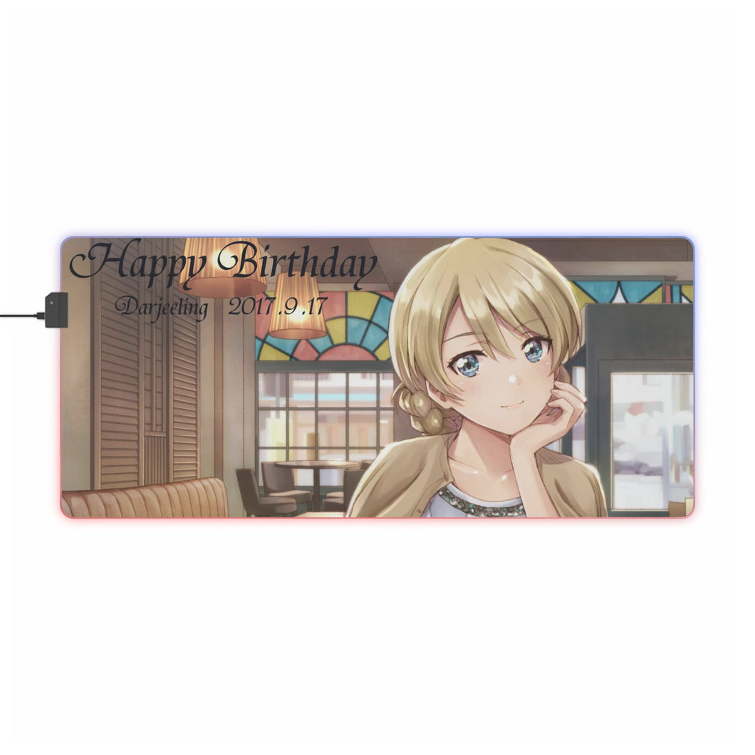 Girls und Panzer RGB LED Mouse Pad (Desk Mat)