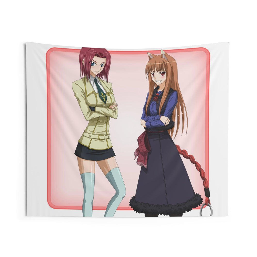 Anime Crossover Indoor Wall Tapestry