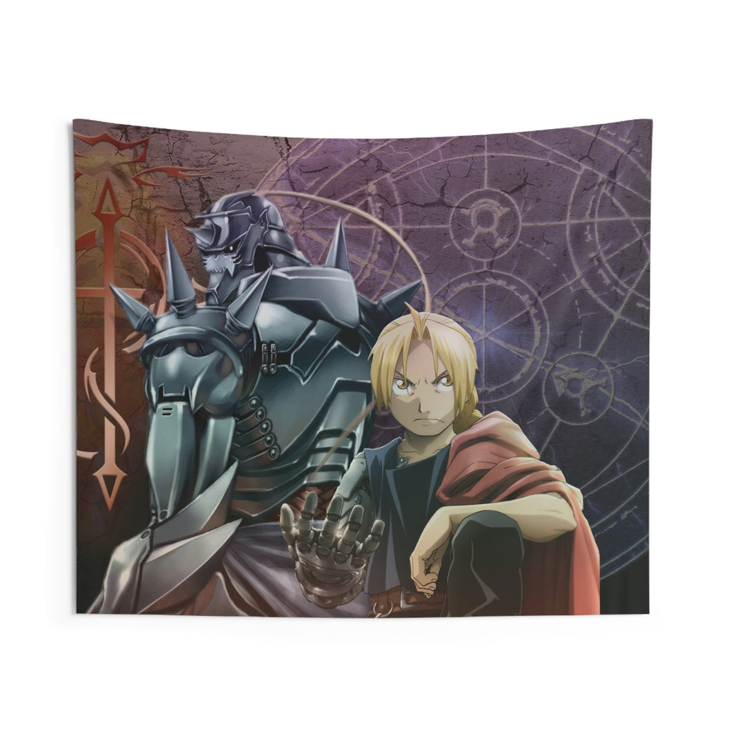 Fullmetal Alchemist-Edward & Alphonse Indoor Wall Tapestry